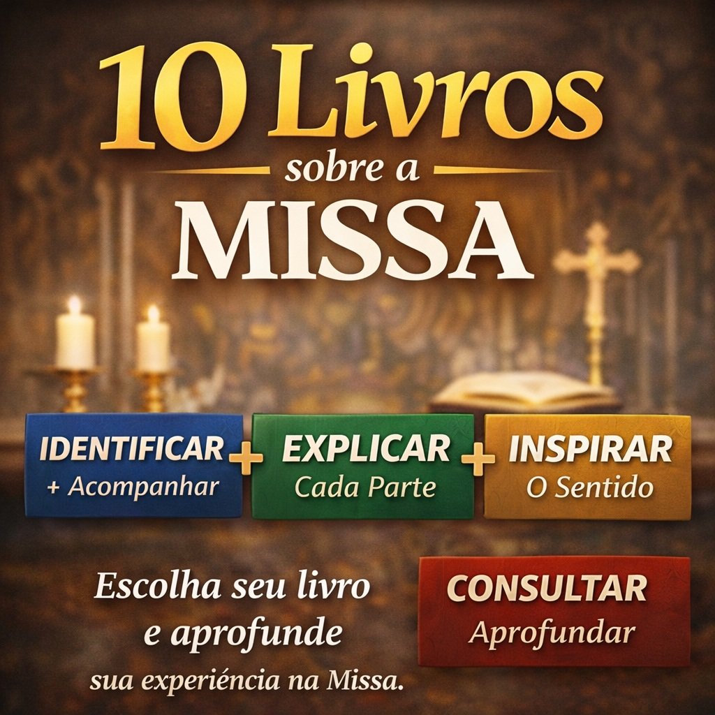 10 Livros sobre a Missa em 2026