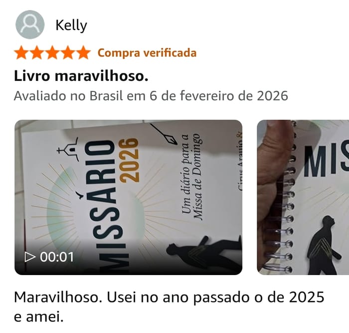 Depoimento de um leitor do Missário