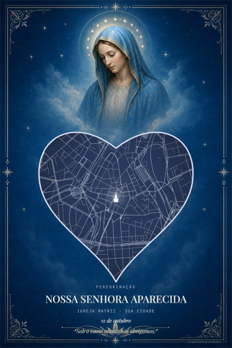 Arte — Azul Mariano (Nossa Senhora)